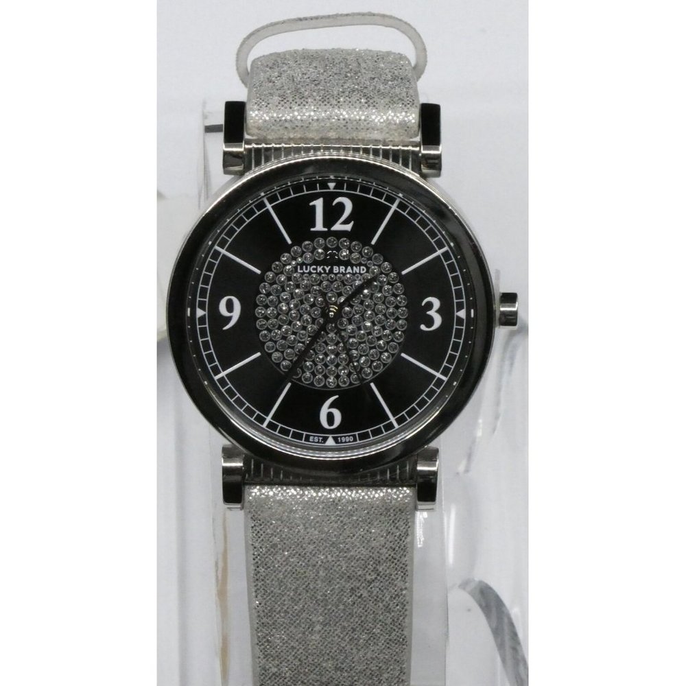 New Lucky Brand Women's Carmel Silver Metallic - Picture 2 of 9
